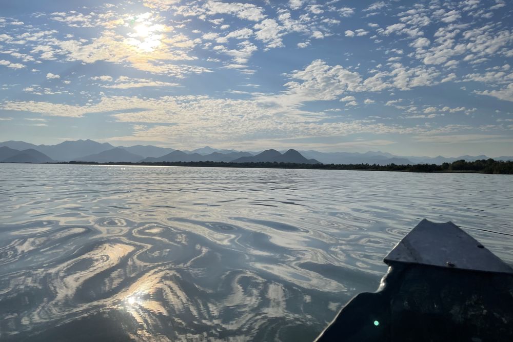 Skutari-See in Montenegro